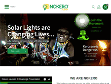Tablet Screenshot of nokero.com